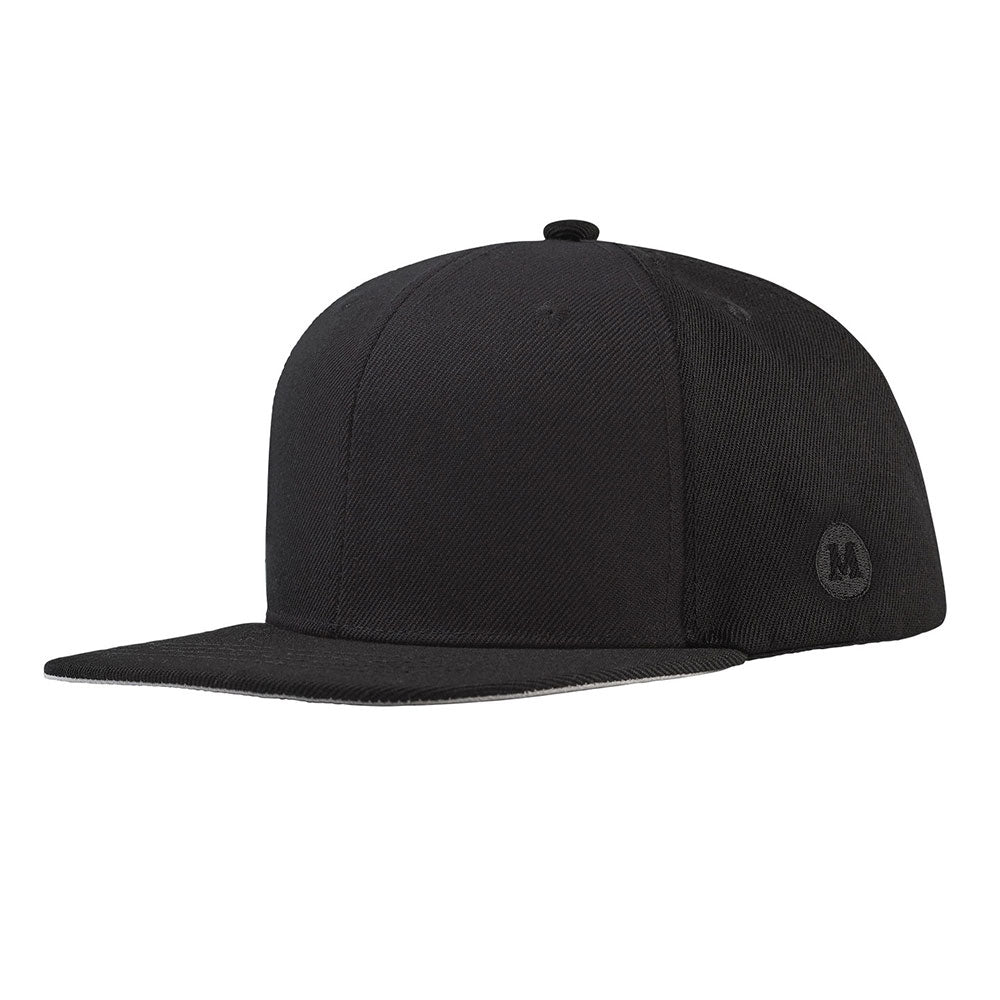 Blank Snapback XXL - Black